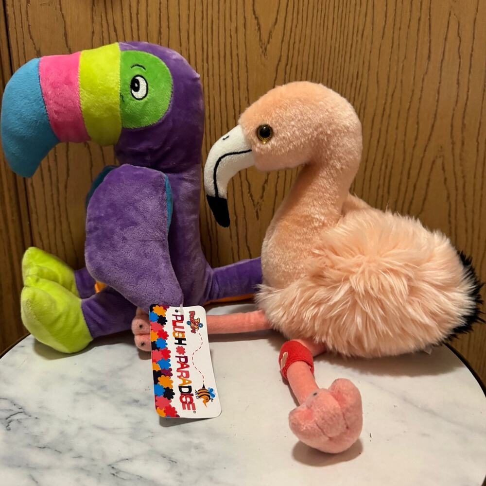 Bird plushie lot!